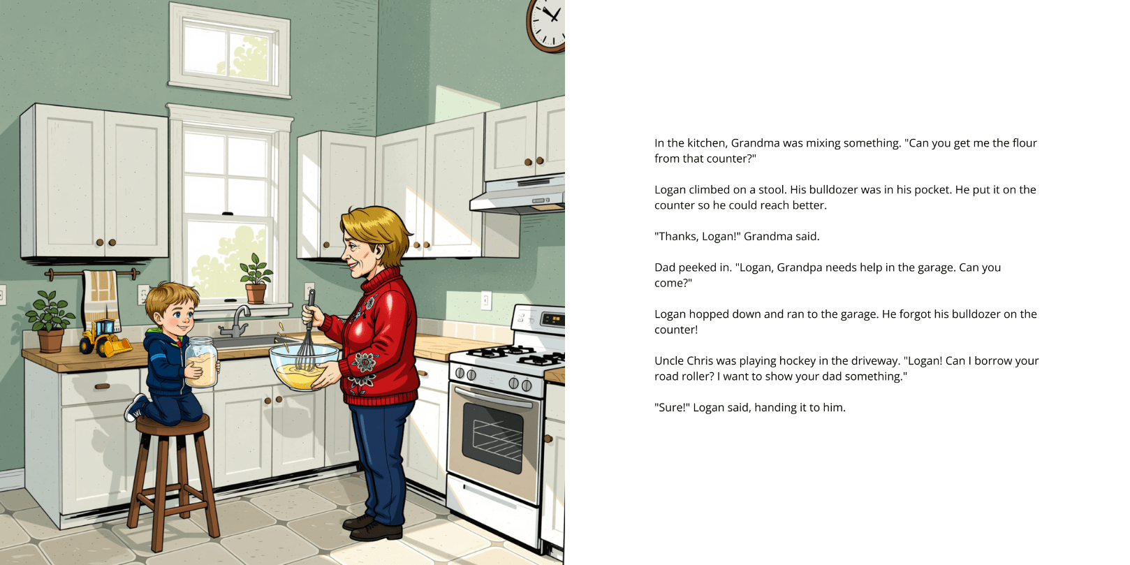 Pages 6-7: Kitchen Helper
