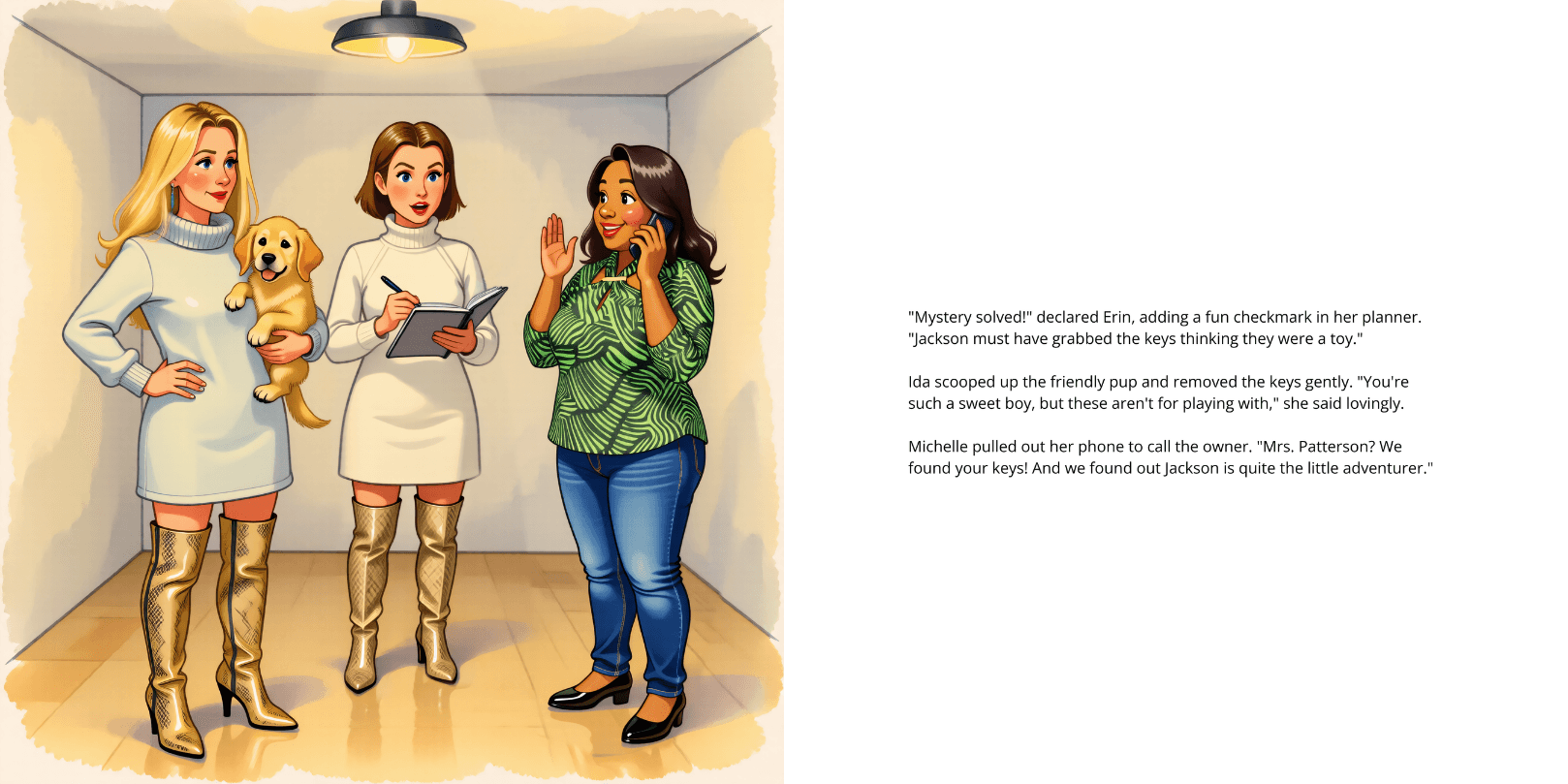 Pages 18-19: Mystery Solved